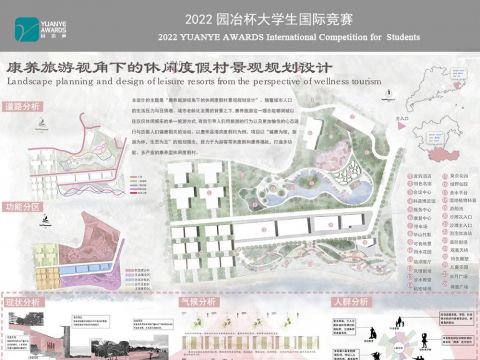 康养旅游视角下的休闲度假村景观规划设计
