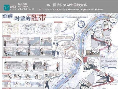 延续对话的纽带-基于数智城市理念下的杨柳青古镇御河公园景观营建设计