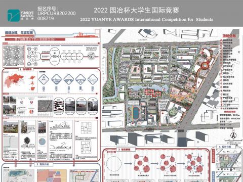 创维水陆 与城互拥——基于触媒理论下的十亩园街区设计