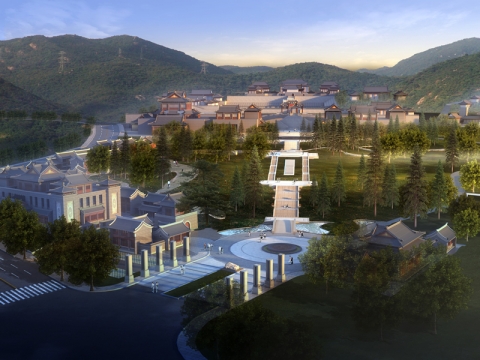 吉林市玄天岭文化公园景观设计