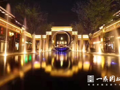 武汉正荣府项目示范区景观工程