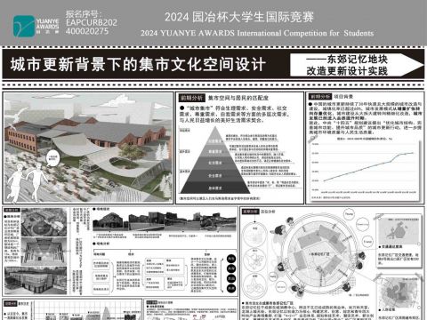 城市更新背景下的集市文化空间设计——东郊记忆地块改造更新设计实践