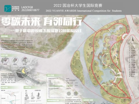 零碳未来 有邻同行——基于碳中和视角下的湿地公园景观设计