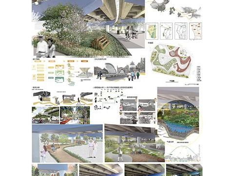 交汇——基于 ”交互型“体验之下的高架桥景观绿地设计
