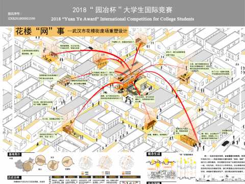 花楼“网”事------武汉市花楼街废场重塑设计
