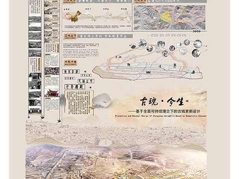 古魂·今生——基于全面可持续理念下的古城更新设计