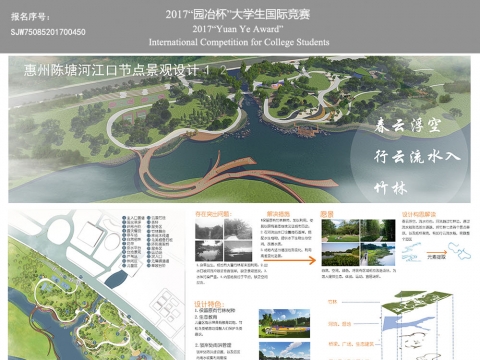 惠州市陈塘河江口节点景观设计