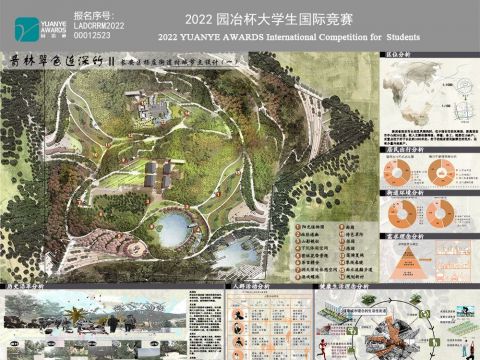 青林翠色连深竹—长安区杨庄街道村域节点设计