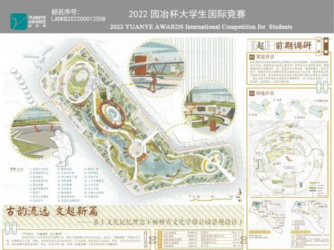 古韵流远 文起新篇 —— 基于文化记忆理念下杨柳青文化学镇公园景观设计