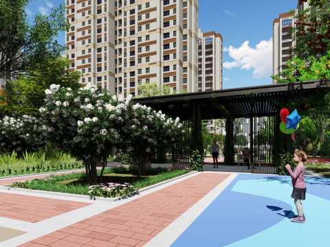 毓秀雅苑景观绿化、道排及附属工程设计施工一体化