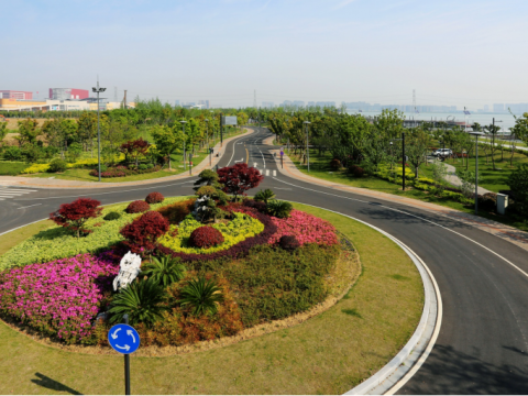 滨湖新城吴中片区太湖大堤中段绿化景观工程二标段