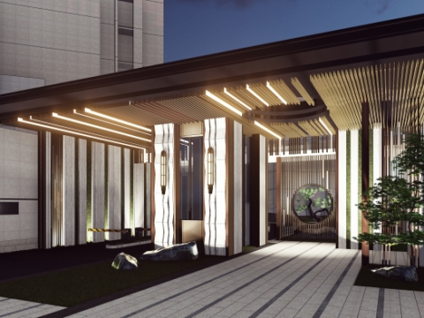 世茂照母山壹號四期景观方案设计