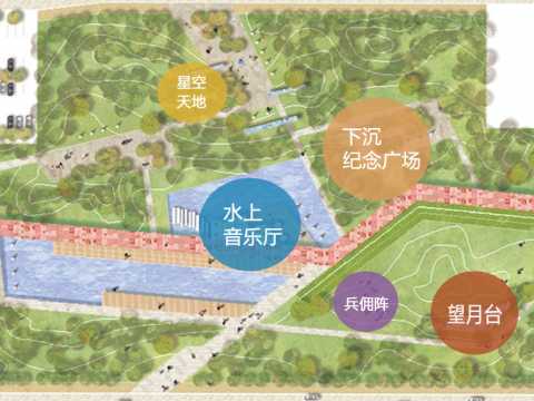 现代航天科技轴线与西安历史文化轴线结合