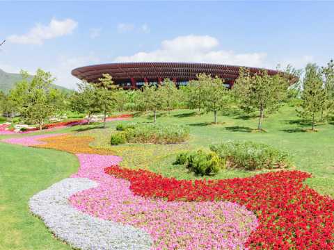 “客来雁栖、醉美怀柔”，示范区景观提升工程二标段项目助力《2017“一带一路”国际合作高峰论坛》