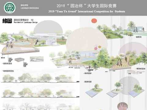 以解决场地无遮阴、活动场地与类型单一、生态维护差三大现有问题为设计思路，通过“圆圈”的空间语言创造与连接...