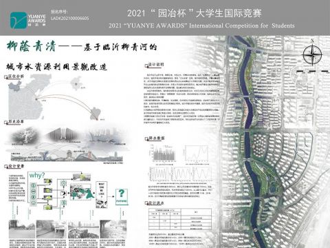 柳荫青清——基于临沂柳青河的 城市水资源利用景观改造