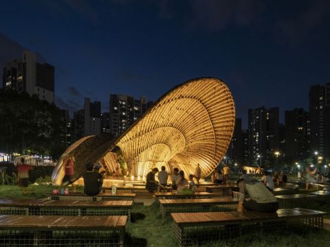 花海竹亭，顺德北滘