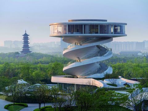 园冶杯参赛作品 | Nordic Office of Architecture: 南昌华侨城·万科世纪水岸鸟屿浮云