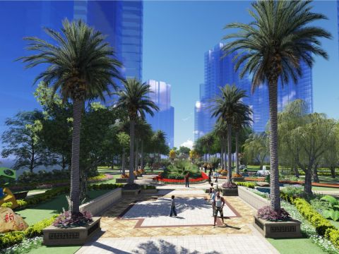 嘉陵春和景明居住区景观设计