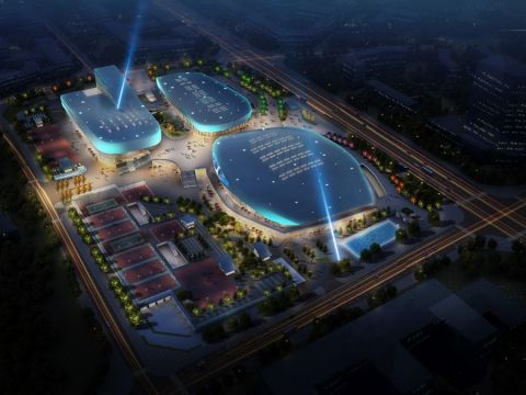 文硕景观 | 内江体育中心照明设计