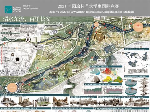 渭水东流，百里长安——基于城市更新理念下的渭河流域生态修复设计