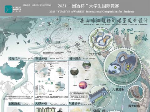 舟山嵊泗航标灯塔景观带设计