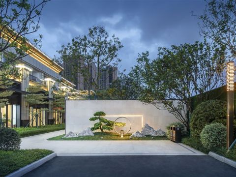 珠海市斗门区-华德・璞樾项目展示区景观设计
