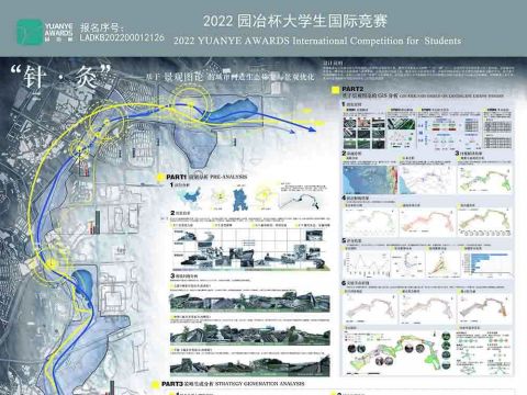 “针·灸”——基于 景观图论 的城市河道生态修复与景观优化