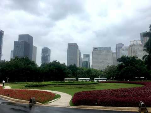 2018年福田区重要节点绿化景观提升项目1标段施工总承包工程