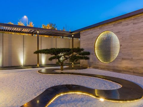 大连集美郡项目展示区景观工程