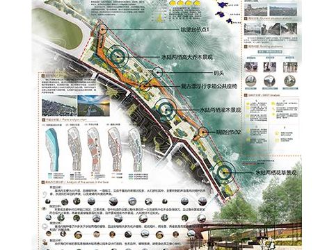 江碧鸟逾白，山青花欲燃——水陆两栖滨江公园设计