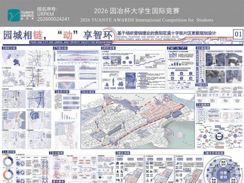 园城相链，“动”享智环——基于场所营销理论的贵阳花溪十字街片区更新规划设计