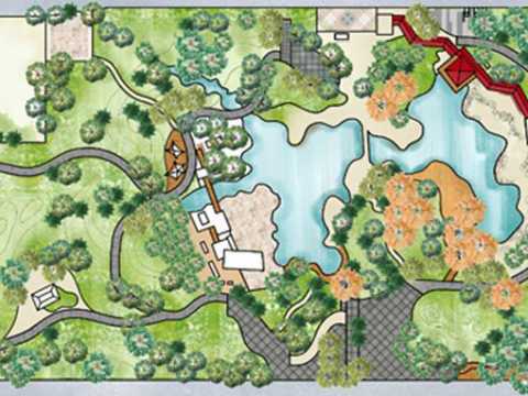 航天基地东湖公园设计