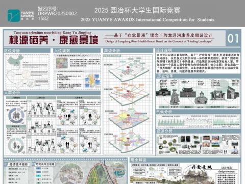 桃源硒养·康愈景境--基于疗愈景观理念下的康养度假区设计
