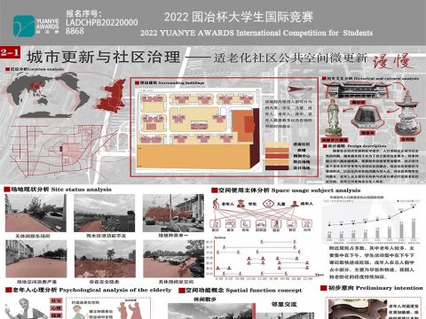 城市更新与社区治理 -适老化社区公共空间微更新《漫慢》