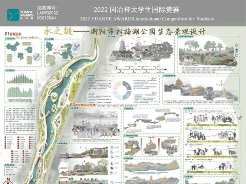 水之链——衡阳市松梅湖公园生态景观设计