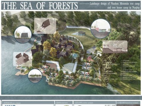 树海——牛首山营地空间设计