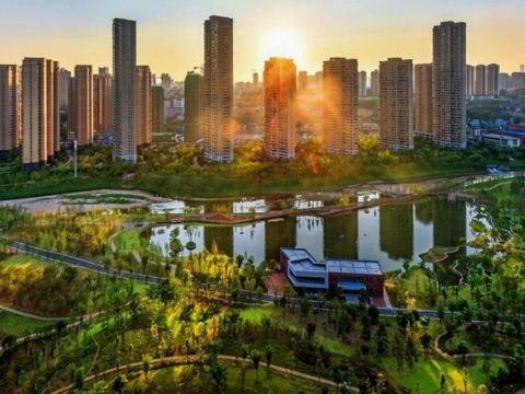 长沙圭塘河生态公园二期景观设计