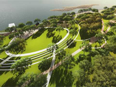 金海湾公园峡江风貌展示区规划设计