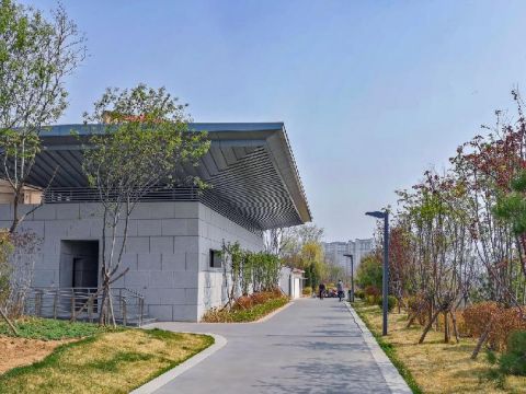 葫芦岛市连山河、五里河、茨山河综合治理二期工程（护岸景观绿化）—五里河木乐园