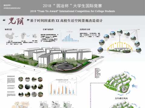 “光阴”——XX高校基于时间因素生活空间景观改造设计