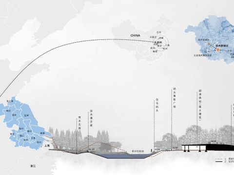 徐州顺堤河公共景观项目 （清风路-金沙路段）城市阅读艺术公园