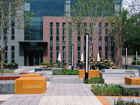 鸿坤智谷景观设计