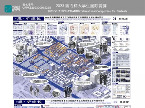 “道”听途说——空间叙事视角下汉口历史风貌区三阳设计之都片城市设计