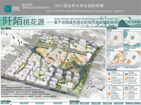 阡陌桃花源——基于田园城市理念的现代农业城市设计