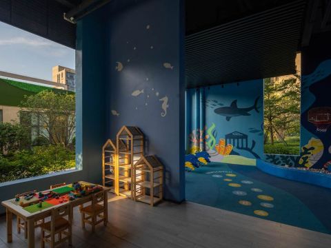 电建地产·广州洛悦玉府扩大展示区园林景观绿化工程