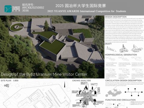 Bytíz铀矿区游客服务中心设计