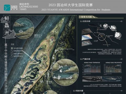 鲟鱻洲——基于中华鲟生境营造的胭脂坝沙洲设计