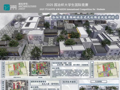 洛阳市道尊街地块历史文化街区改造设计