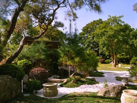中惠沁林山庄别墅庭院